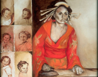 Ironing-Geisha